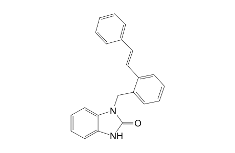 1-[trans-2-(2-Phenylvinyl)benzyl]benzimidazolin-2-one