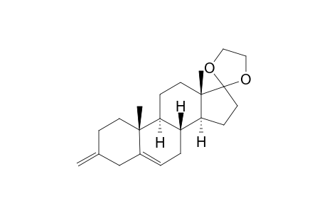 3-METHYLENE-17-(1',2'-DIOXYETHYL)-ANDROST-5-ENE