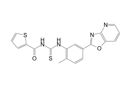 thiourea, N-(2-methyl-5-oxazolo[4,5-b]pyridin-2-ylphenyl)-N'-(2-thienylcarbonyl)-