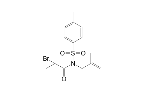 2-Bromanyl-2-methyl-N-(4-methylphenyl)sulfonyl-N-(2-methylprop-2-enyl)propanamide