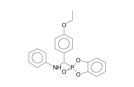 2-[ALPHA-PHENYLAMINO-PARA-ETHOXYBENZYL]-2-OXO-4,5-BENZO-1,3,2-DIOXAPHOSPHOLANE