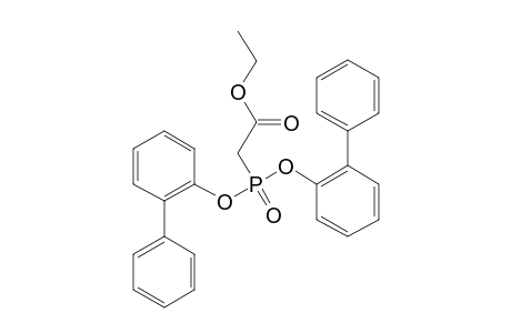 ethyl 2-bis(2-phenylphenoxy)phosphorylacetate