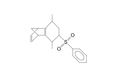 1,4,5,6,7,8-Hexahydro-5,8-dimethyl-6-phenylsulfonyl-1,4-methano-naphthalene