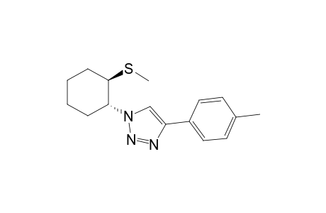 1-[(1R*,2R*)-[2-(Methylthio)cyclohexyl]]-4-(p-tolyl)-1H-1,2,3-triazole
