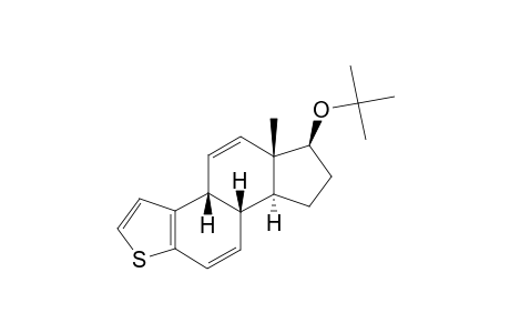 (-)-A-NOR-17-TERT.-BUTOXY-4-THIA-9-BETA-ESTRA-2,5(10),6,11(12)-PENTAENE