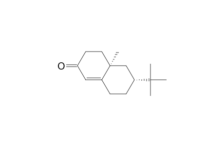 2(3H)-Naphthalenone, 6-(1,1-dimethylethyl)-4,4a,5,6,7,8-hexahydro-4a-methyl-, cis-