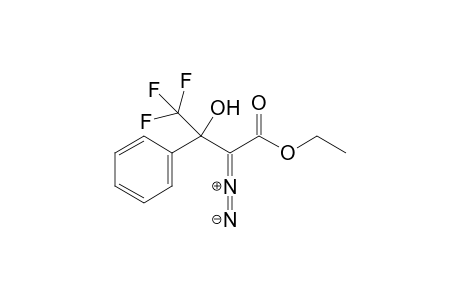 Ethyl 2-diazo-4,4,4-trifluoro-3-hydroxy-3-phenylbutanoate