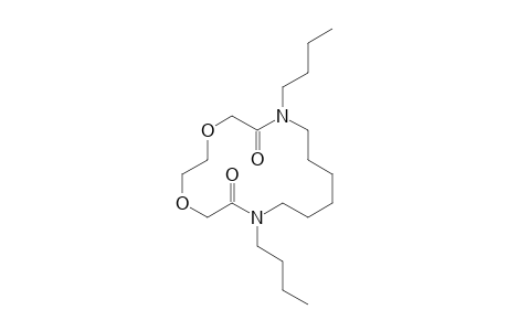 7,14-Dibutyl-1,4-dioxa-7,14-diazacyclohexadecane-6,15-dione