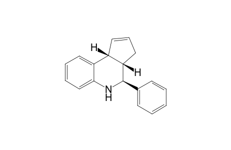 (3aSR,4SR,9bRS)-4-Phenyl-3a,4,5,9b-tetrahydro-3H-cyclopenta-[c]quinoline