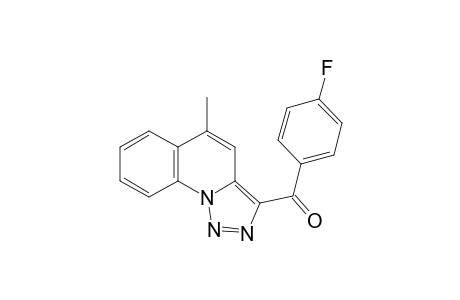 (4-Fluorophenyl)(5-methyl-[1,2,3]triazolo[1,5-a]quinolin-3-yl)methanone