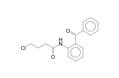 Butanamide, 4-chloro-N-(2'-benzoylphenyl)-