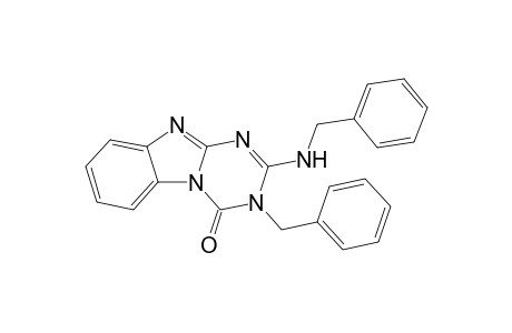 2-Benzylamino-3-benzyl-1,3,5-triazino[1,2-a]benzimidazole-4-one