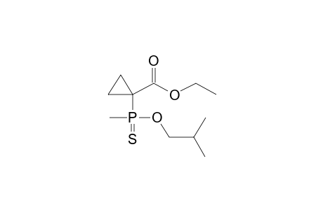 1-METHYL(ISOBUTOXY)THIOPHOSPHINYL-1-CYCLOPROPANCARBOXYLIC ACID, ETHYLESTER