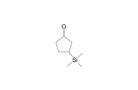 3-(Trimethylsilyl)cyclopentanone