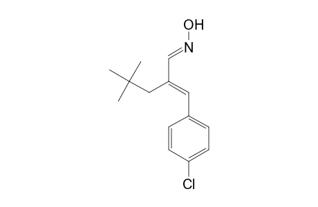 Pentanal, 2-[(4-chlorophenyl)methylene]-4,4-dimethyl-, oxime