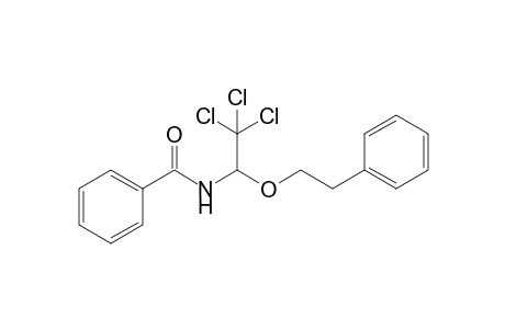 N-[2,2,2-Trichloro-1-(2-phenylethoxy)ethyl]benzamide