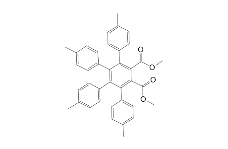 Dimethyl 3,4,5,6-Tetrakis(4-methylphenyl)benzene-1,2-dicarboxylate