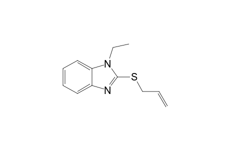 1-Ethyl-2-(prop-2-enylthio)benzimidazole