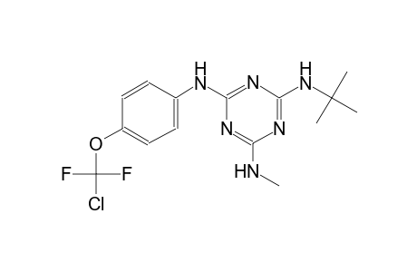2-N-tert-butyl-4-N-[4-[chloro(difluoro)methoxy]phenyl]-6-N-methyl-1,3,5-triazine-2,4,6-triamine