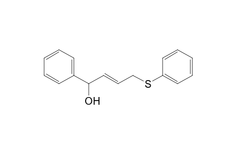 (E)-1-Phenyl-4-(phenylthio)but-2-en-1-ol