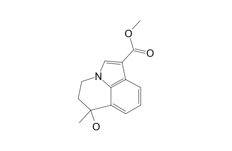 METHYL-6-HYDROXY-6-METHYL-5,6-DIHYDRO-4H-PYRROLO-[3,2,1-IJ]-CHINOLIN-1-CARBOXYLATE