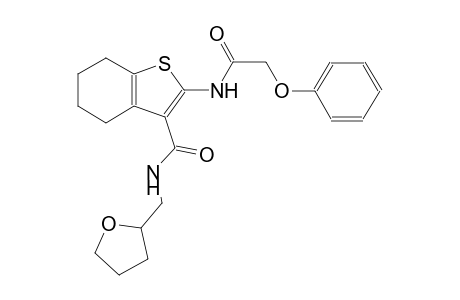 2-[(phenoxyacetyl)amino]-N-(tetrahydro-2-furanylmethyl)-4,5,6,7-tetrahydro-1-benzothiophene-3-carboxamide