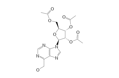 6-(HYDROXYMETHYL)-9-(2,3,5-TRI-O-ACETYL-BETA-D-RIBOFURANOSYL)-PURINE
