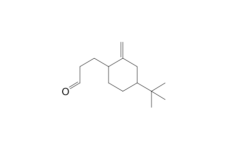 3-(4'-(tert-Butyl)-2'-methylenecyclohexyl)propanal