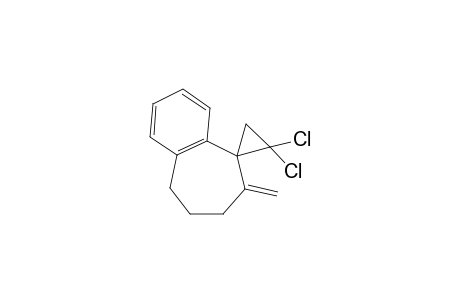 6,7,8,9-Tetrahydro-6-methylenespiro-2',2'-dichlorospiro[5H-benzocycloheptene-5,1'-cyclopropane]