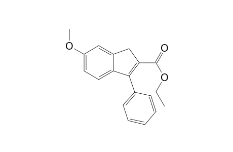 Ethyl 6-methoxy-3-phenyl-1H-indene-2-carboxylate