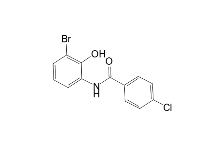 N-(3-Bromo-2-hydroxyphenyl)-4-chlorobenzamide
