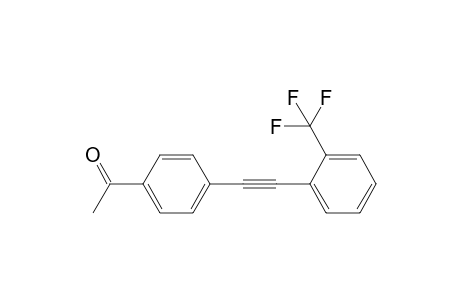 1-{4-[2-(2-Trifluoromethylphenyl)ethynyl]phenyl}ethanone