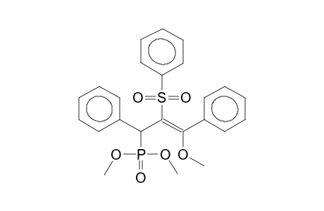 DIMETHYL (1-PHENYL-2-PHENYLSULPHONYL-3-METHOXY-3-PHENYLALLYL)PHOSPHONATE