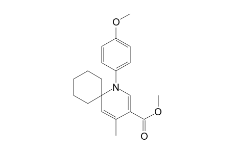 Methyl 1-(4-Methoxyphenyl)-4-methyl-1-azaspiro[5.5]-undeca-2,4-diene-3-carboxylate