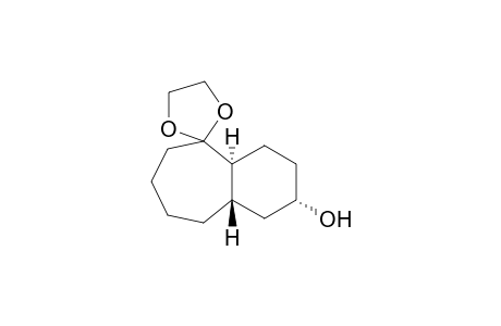 (2S,4aS,9aS)-2-spiro[1,2,3,4,4a,6,7,8,9,9a-decahydrobenzo[7]annulene-5,2'-1,3-dioxolane]ol