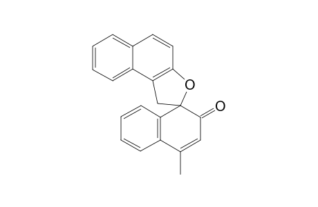 4'-Methyl-spiro(naphthalenone-1(2H),2'(1'H)-naphtho[2,1-b]furan)-2-one