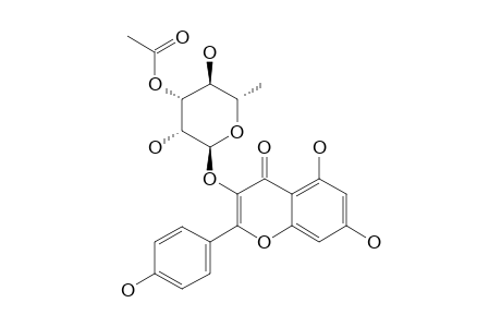 KAEMPFEROL-3-O-(3-O-ACETYL-ALPHA-L-RHAMNOPYRANOSIDE)
