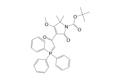 N-tert-Butoxycarbonyl-4-methoxy-5,5-dimethyl-3-[(triphenylphosphoranylidene)acetyl]-3-pyrrolin-2-one
