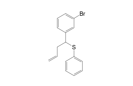 (1-(3-Bromophenyl)but-3-enyl)(phenyl)sulfane