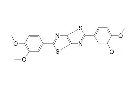 2,5-bis(3,4-dimethoxyphenyl)[1,3]thiazolo[5,4-d][1,3]thiazole