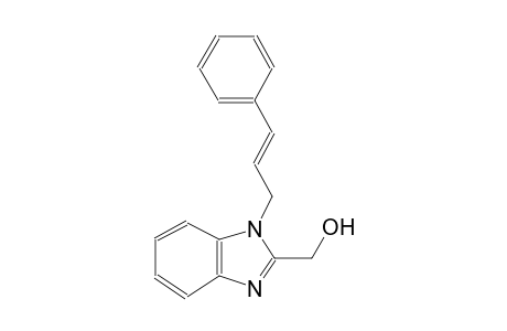 1H-1,3-Benzimidazole-2-methanol, 1-(3-phenyl-2-propenyl)-