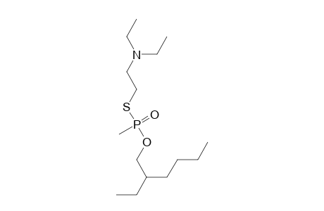 Diethyl-[2-[[2-ethylhexoxy(methyl)phosphoryl]thio]ethyl]amine
