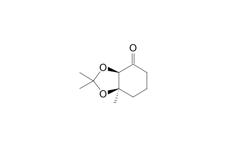 (3aR,7aR)-2,2,7a-trimethyl-3a,5,6,7-tetrahydro-1,3-benzodioxol-4-one