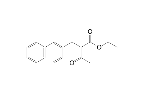Ethyl 2-acetyl-4-benzylidenehex-5-enoate