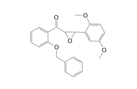 Methanone, (2-benzyloxyphenyl)[2-(2,5-dimethoxyphenyl)-1-oxiranyl]-