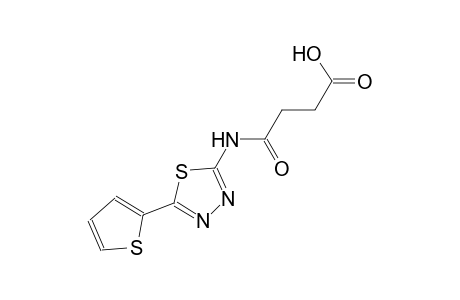 4-oxo-4-{[5-(2-thienyl)-1,3,4-thiadiazol-2-yl]amino}butanoic acid