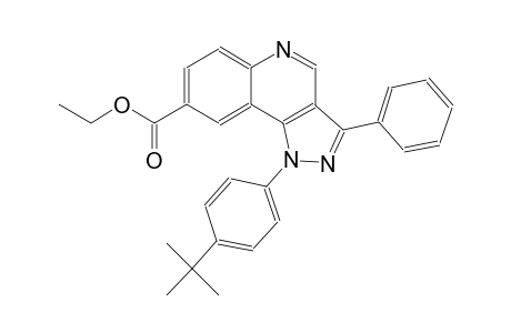 ethyl 1-(4-tert-butylphenyl)-3-phenyl-1H-pyrazolo[4,3-c]quinoline-8-carboxylate