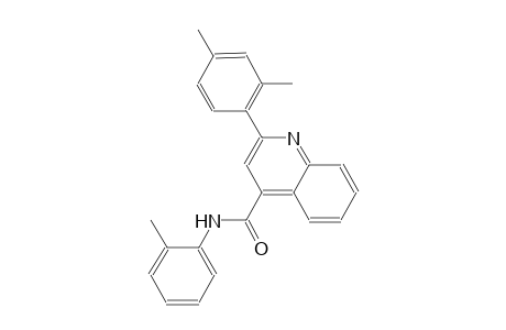 2-(2,4-dimethylphenyl)-N-(2-methylphenyl)-4-quinolinecarboxamide
