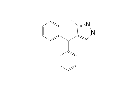 3(5)-METHYL-4-BENZHYDRYL-1H-PYRAZOLE