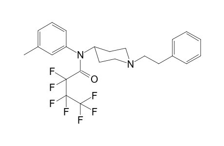 N-(3-Methylphenyl)-1-(2-phenylethyl)piperidin-4-amine HFB